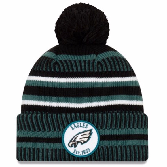 New Era Accessories Philadelphia Eagles Pom Knit Beanie Nwt Poshmark